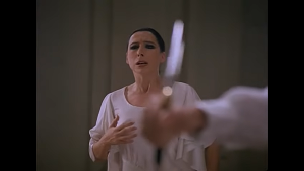 OK, I’m not going to do a spoiler and tell you what happens in the end but it is called BLOOD wedding so you can probably guess. Certainly, the Bride is looking rather concerned.