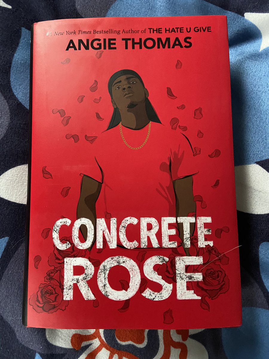 Enhanced 9 finishes @angiecthomas The Hate U Give this week, and I finished its companion this morning. Concrete Rose is just as incredible as I hoped it would be, and I can’t wait to talk about it with my students. I HIGHLY recommend both. https://t.co/07AGZK2U06