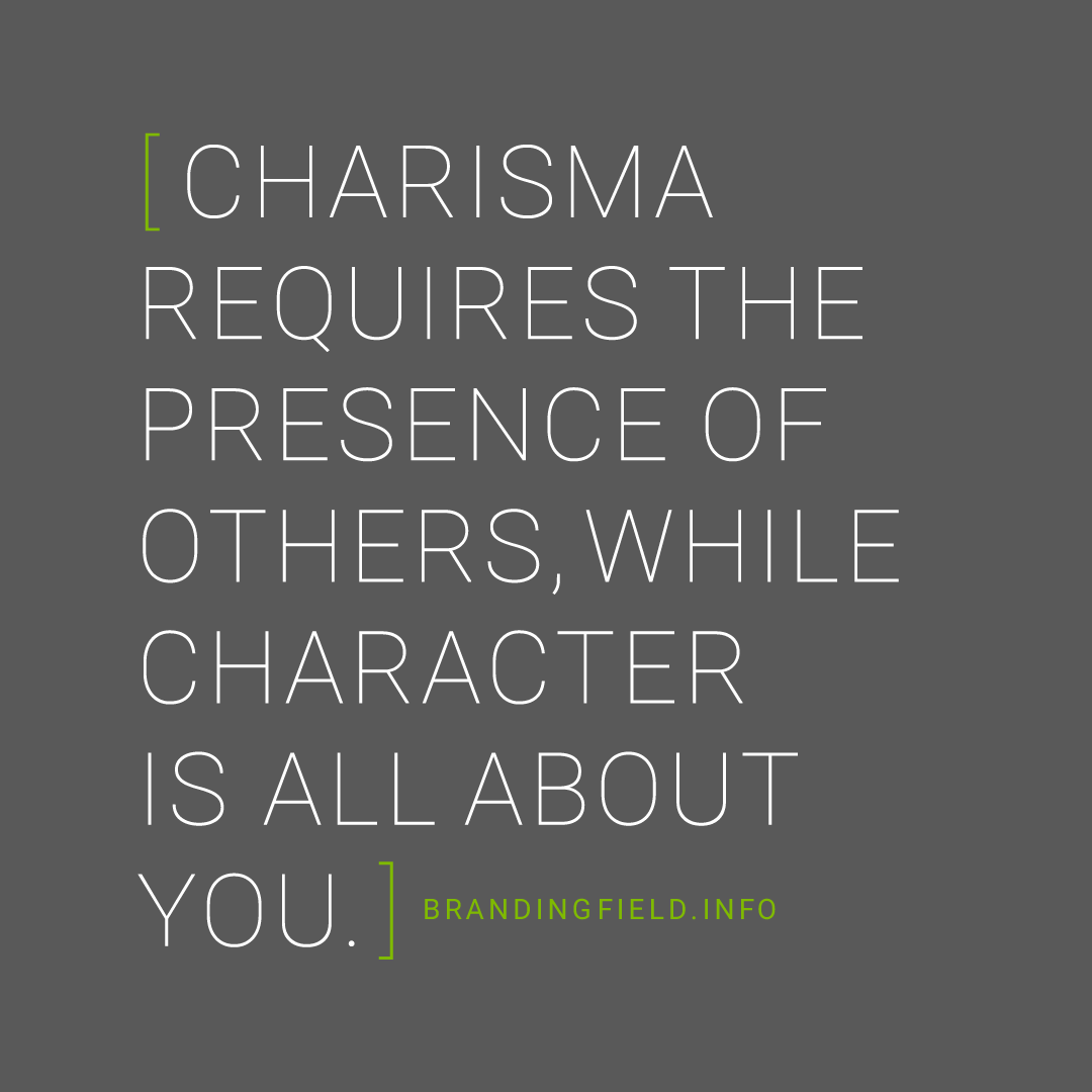 BRAND=CHARACTER brandingfield.info #branding #authenticity