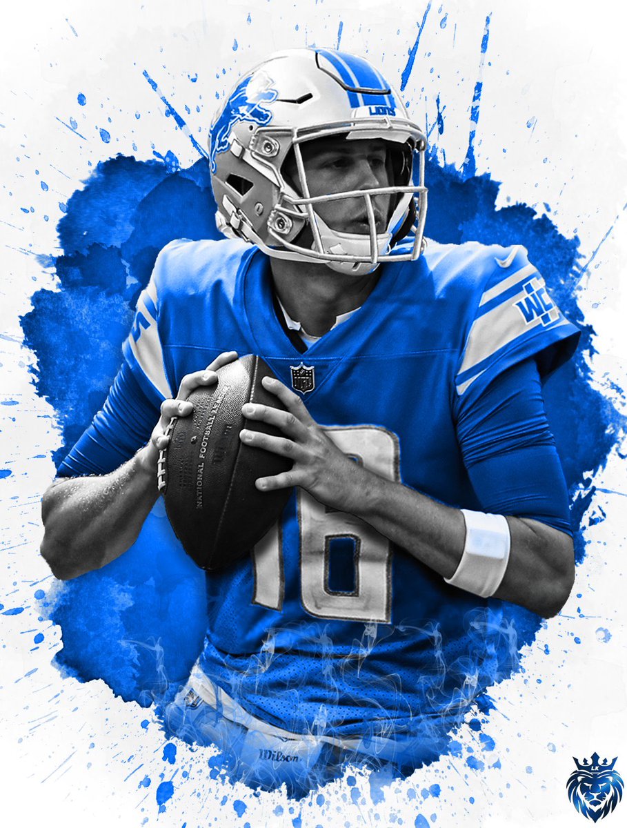 Going to do a little Jared Goff thread for  #OnePride Lions fans who want to know more about their 2021 starting Quarterback and just what we are getting in this trade.(Shoutout  @LionsRoyalty for this  @Lions  @JaredGoff16 edit)