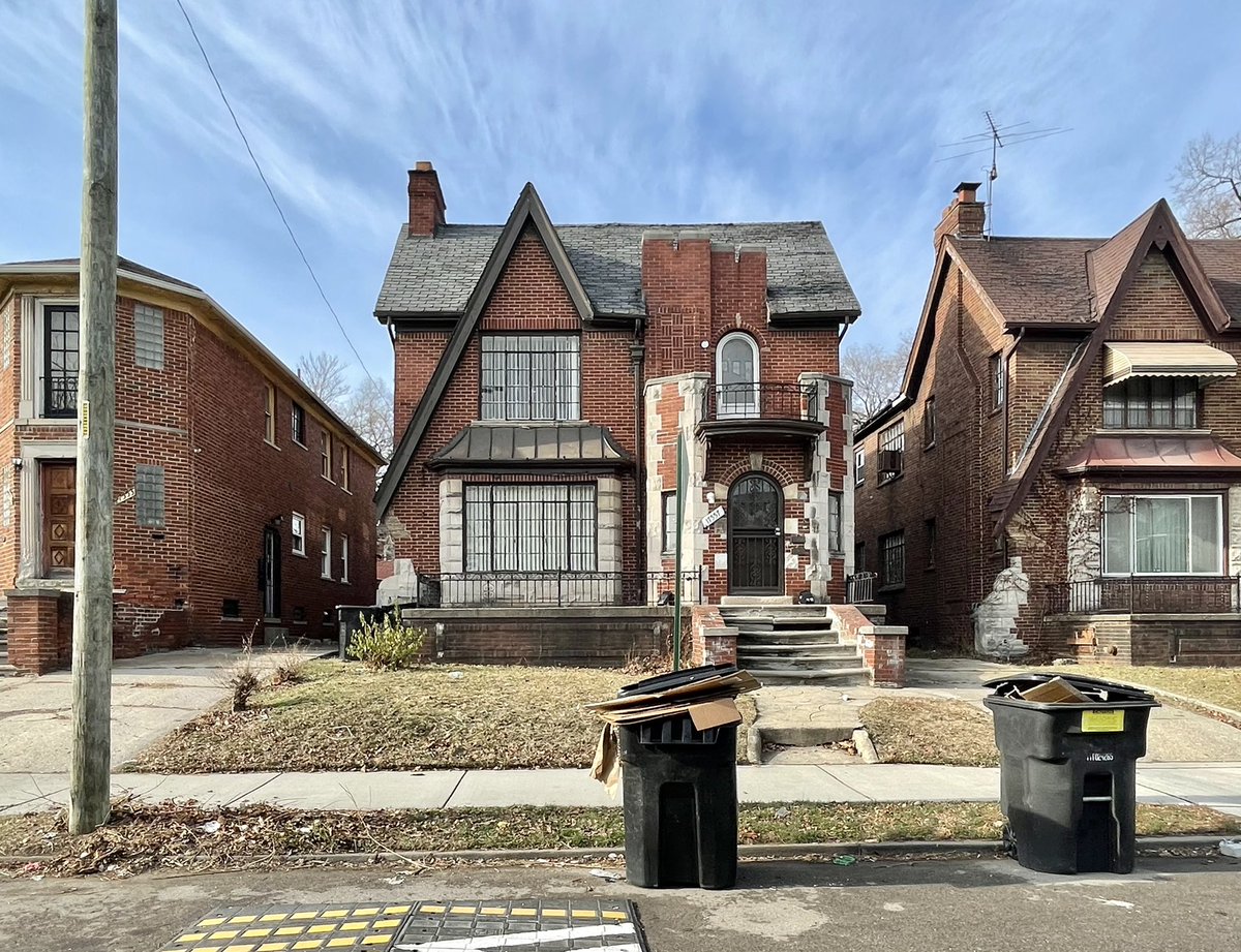 Midwest Modern on Twitter "RT JoshLipnik pair of 1930 houses on Stoepel Street in NW Detroit