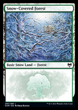 This one is a bit of a cheap shot, most people aren't taking snow basics and U/G adjacent duals early enough. These are first pickable if you want to get into snow.
