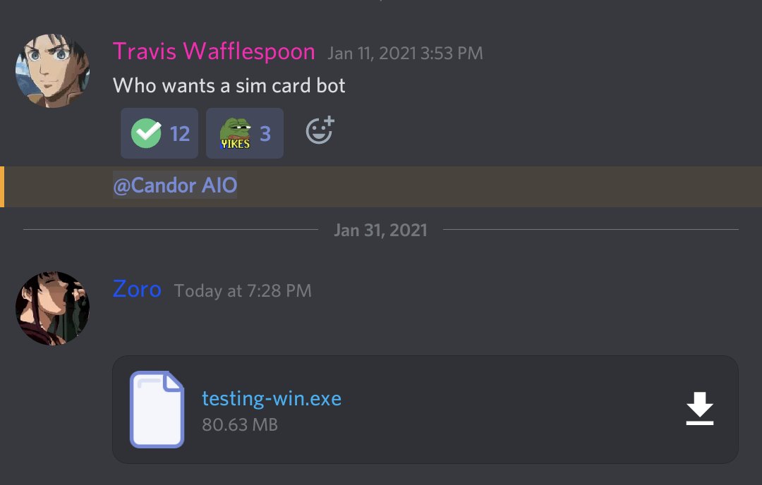 Candor tweet media