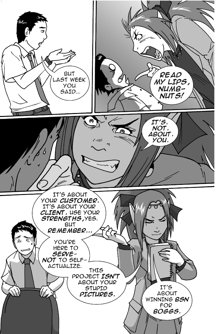 Lesson 3. It's not about you.Successful people improve their lives by improving the lives of others. They focus their brainpower and energy outward, not inward.