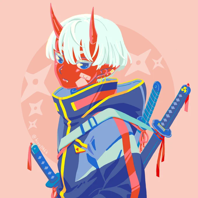 赤鬼

#demon #鬼 #イラスト #AdobeFresco 