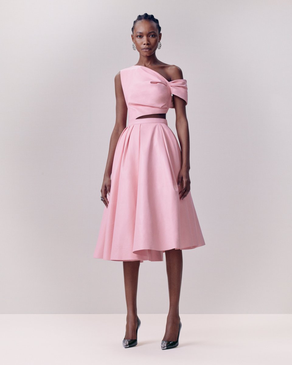 alexander mcqueen pink dress