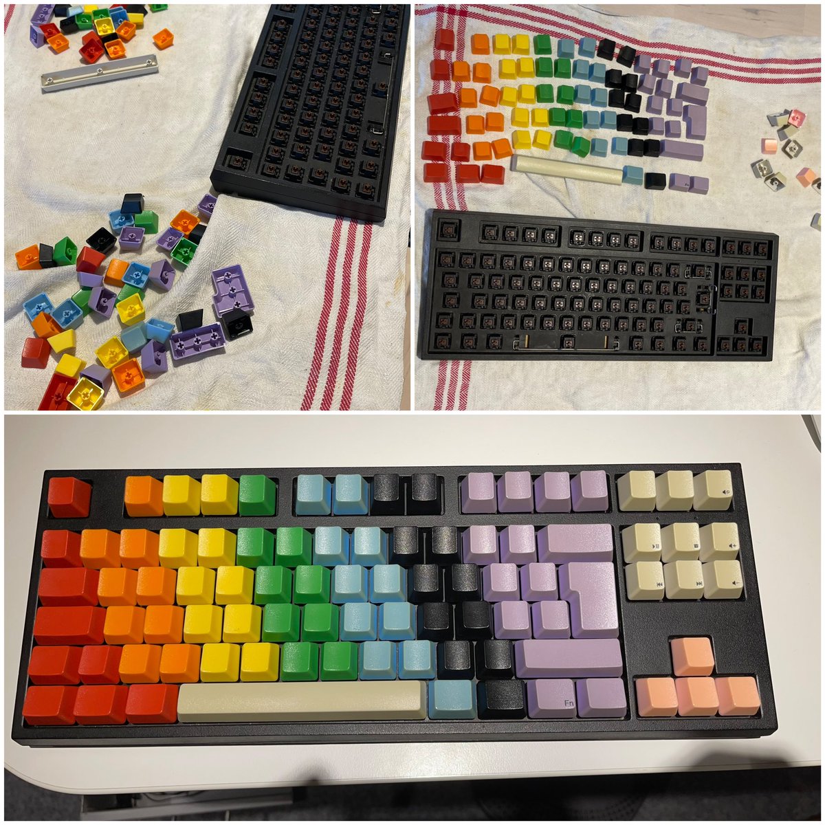 Andreas Cederström (@andriijas) on Twitter photo Keep your fingers clean, keep your keycaps cleaner! Divided caps in 3 bra wash bags to avoid complete mess 🙈then just ran them in the dishwasher. #keyboardwashup <a href="/wasdkeyboards/">WASD Keyboards</a> Keep your fingers clean, keep your keycaps cleaner! Divided caps in 3 bra wash bags to avoid complete mess 🙈then just ran them in the dishwasher. #keyboardwashup <a href="/wasdkeyboards/">WASD Keyboards</a>
