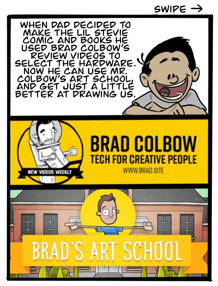 LilStevieComic's tweet photo. Lil Stevie Comics RERUNS
Welcome to the official Lil Stevie Comic Page. Here you will find a comic full of Faith, Family and Fun. We will add all the original comics here along with all new content. Enjoy #Faith #Family #Fun #FaithFamilyFun #lilsteviecomic  #lilsteviecomics https://t.co/ef0jQT1Hsq