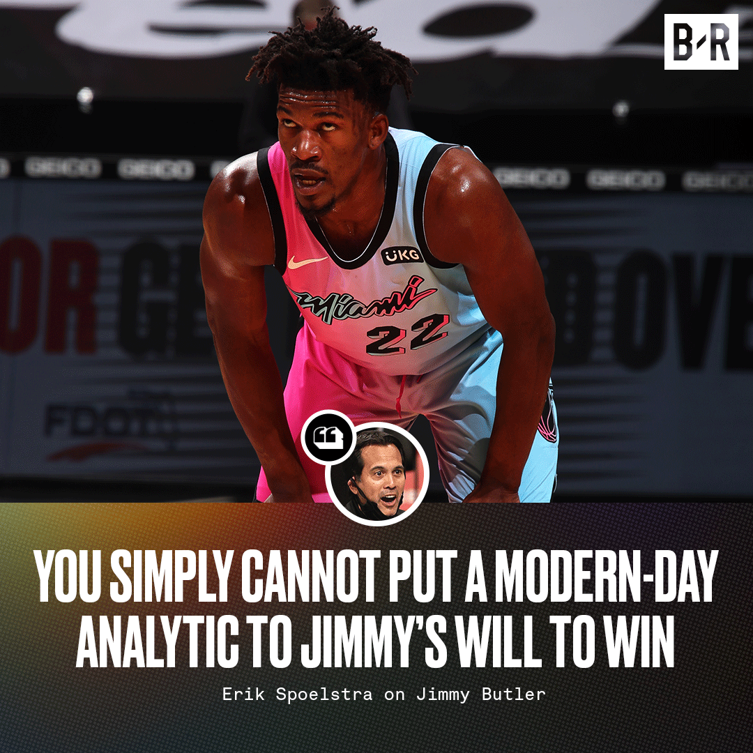30/8/7 in his first game back.

Not many are wired like <a href="/JimmyButler/">Jimmy Butler</a> 🧬