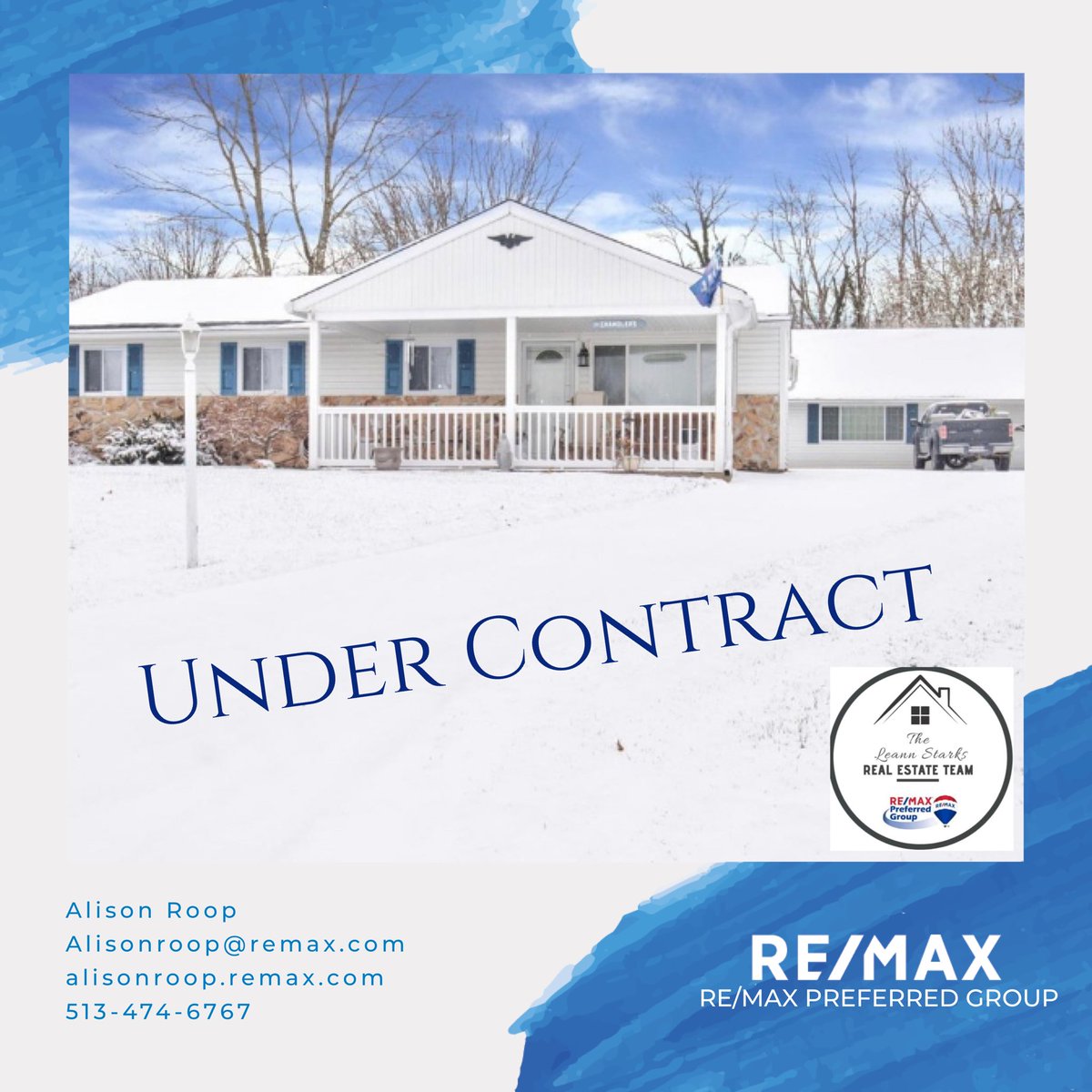 From hitting the market to under contract all in the same day!  Congratulations to our sellers!                                          alisonroop.remax.com
RE/Max Preferred Group
#roopinrealestate 
#CincyRealEstate
#ILoveMyJob
#CincinnatiRealEstate
#roopthereitis
