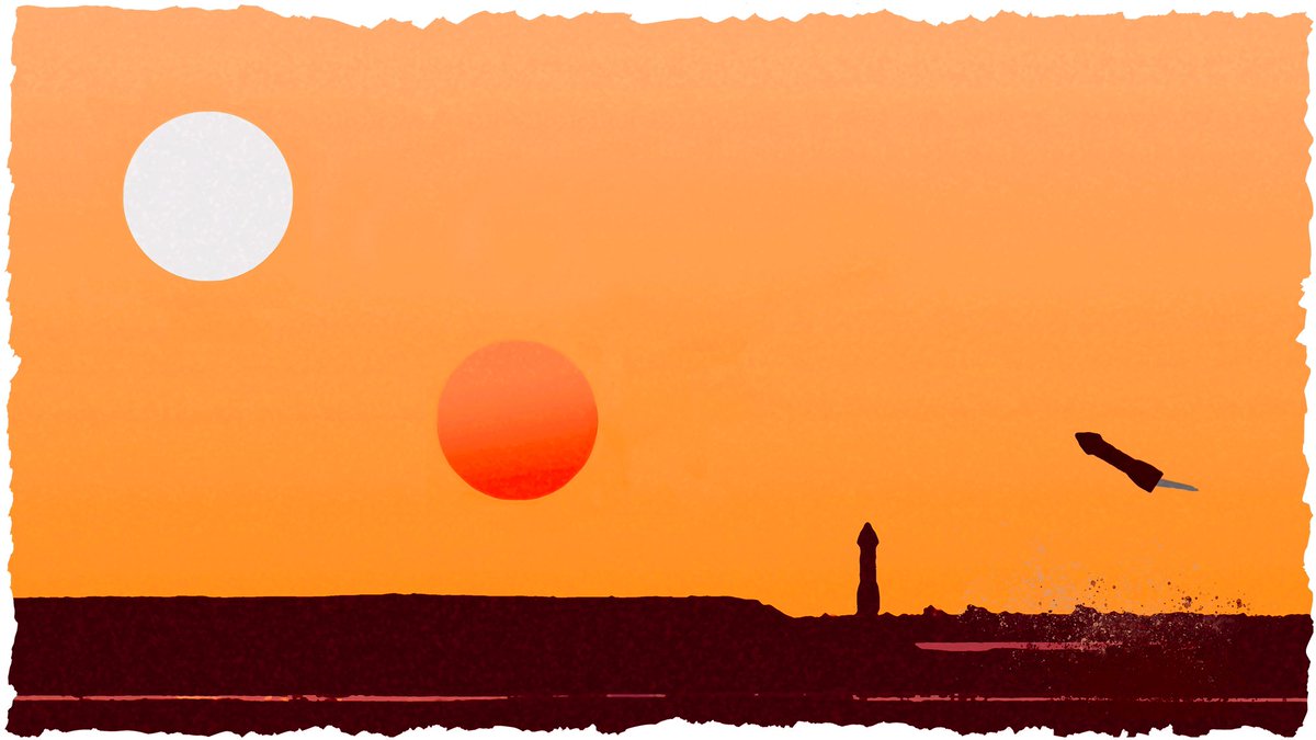 ✨Starships in another solar system🪐

Had some fun designing this retro-style art piece based off one of my Starship SN9/SN10 photos. ☀️☀️🚀🚀

You can order it on a shirt or hoodie, too.

Shirt: teespring.com/starships-in-a…

Hoodie: teespring.com/starships-in-a…