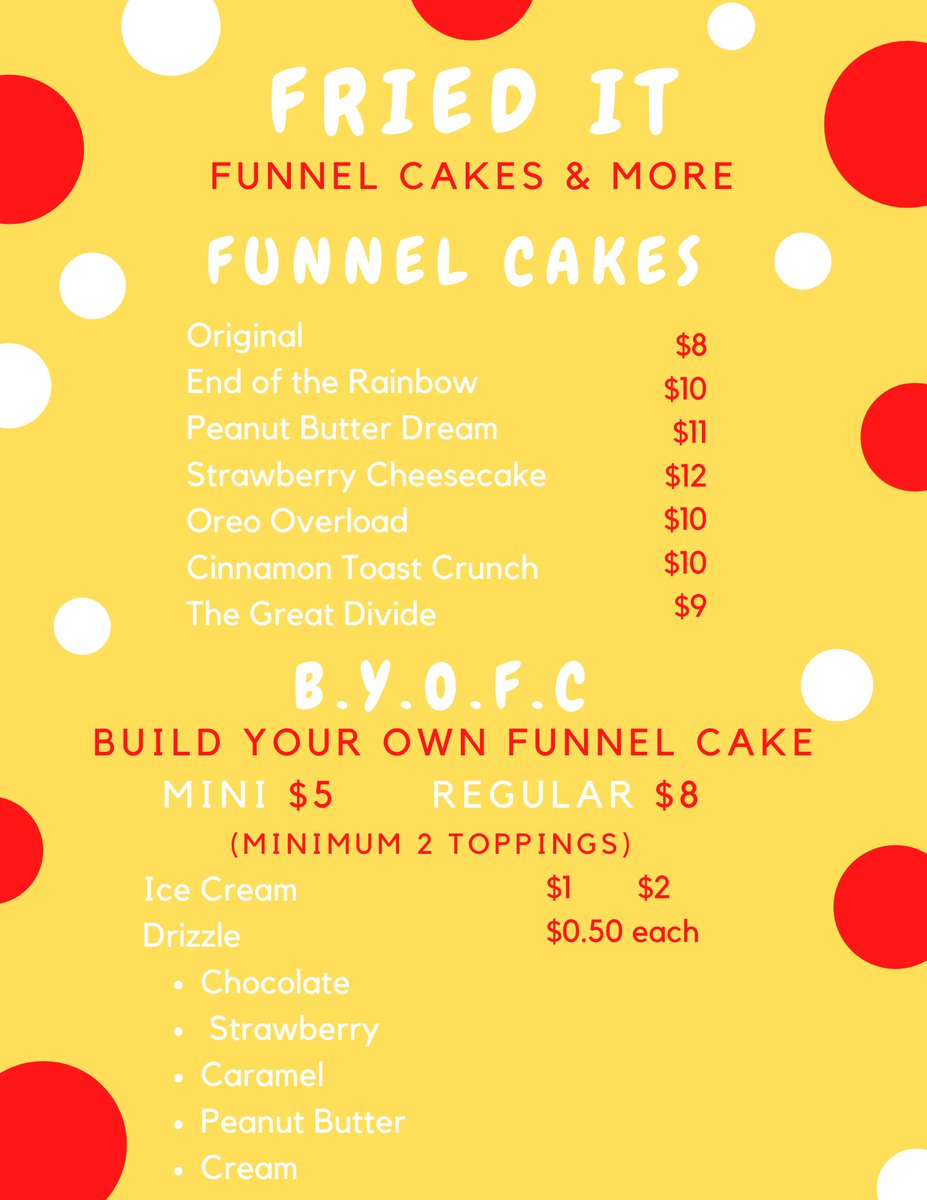 FriedIt3's tweet photo. NEW MENU ALERT!!!
#SHSU #shsu21 #shsu22 #shsu23 #shsu24
#shsuhair #shsunails #friedit https://t.co/Hx6VEzuxBw