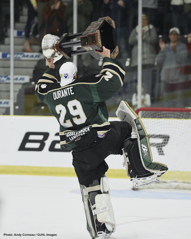CougarsHockey's tweet photo. Cougars Alum: Stefano Durante

Stefano signed with the Cougars in 2014 and over 3 years put together quite a resume👇

🏆 Best GAA: ‘15 &amp; ‘17
🏆 Best Save %: ‘15
🏆 Humanitarian of the Year: ‘16
🏆 RBC Cup: ‘17

How it Started    vs   How it’s Going

#CougarCounty l #CougarsAlum https://t.co/DyX55E6mnb