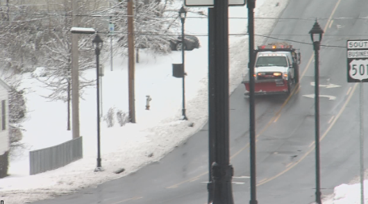 caroline_wset's tweet photo. Lynchburg public works tell me they have all primary and secondary roads cleared. This evening they will move onto residential roads. @ABC13News https://t.co/ki7fWJATD8