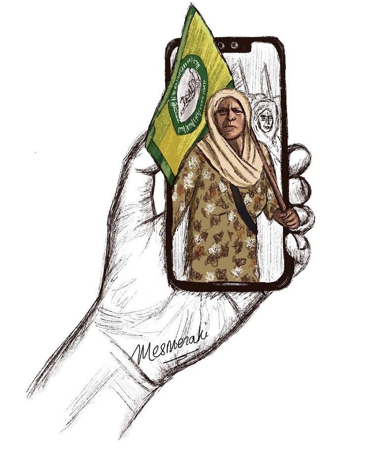 humblethepoet's tweet photo. Always with the people
Always with the Farmers

If you ate today, please stand with farmers 

#farmersrprotest 
#IStandWithFarmers

🎨 @mesmeraki https://t.co/YHqTwbzgsM
