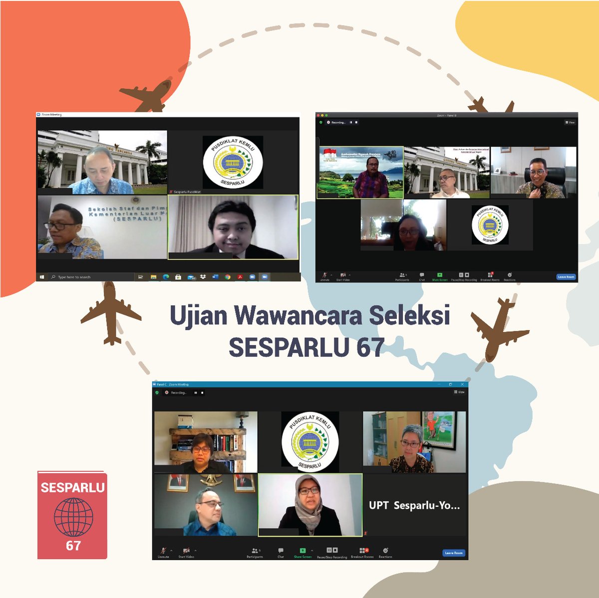 Pusdiklat Kemlu tweet media