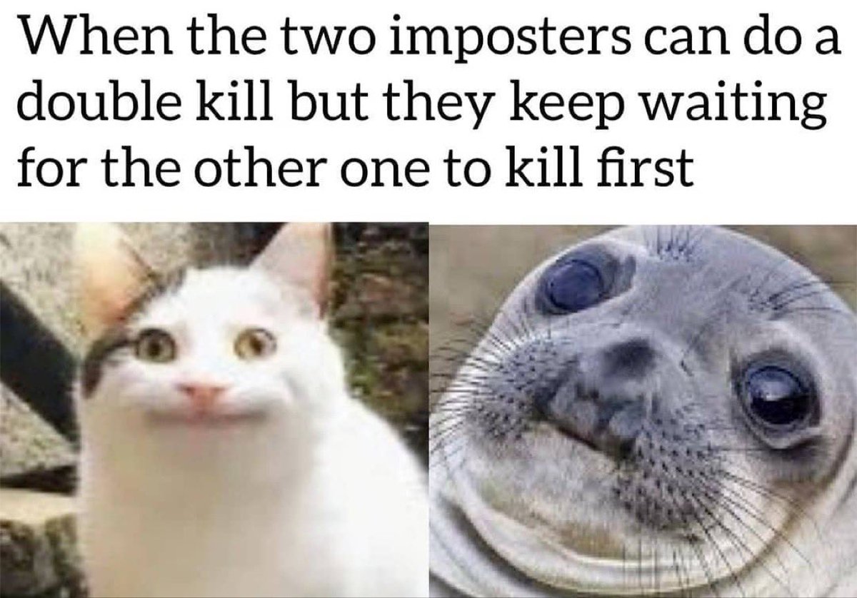 ViperLV's tweet photo. Oh god! Just kill please οΏ½οΏ½
#amongus #amongusart #amongusfanart #amongusgame #amongusmeme #amongusmemes #anime #art #dankmemes #follow #fun #funny #funnymeme #instagram #like #lol #meme #memes #memesdaily #amongusindonesia #amongusedit #impostor #selfreport #pcgames #gaming https://t.co/G4ijHApms6