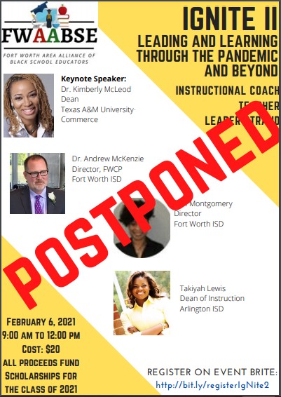 Fort Worth Area Alliance of Black School Educators tweet media