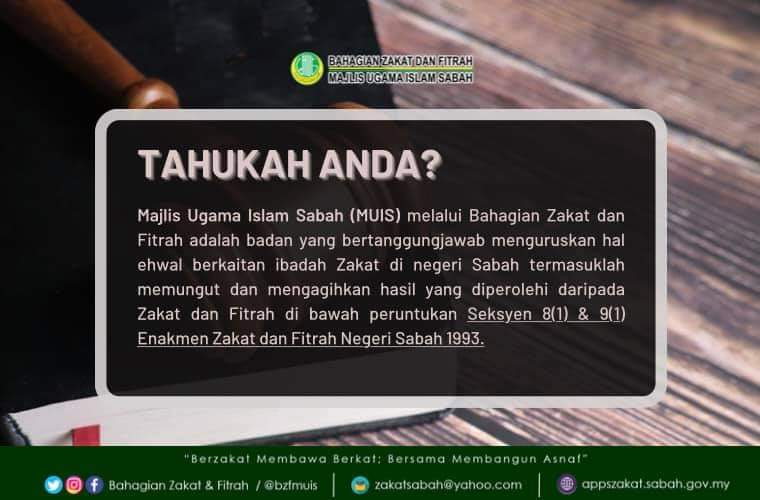 Bahagian Zakat Fitrah Muis Bzfmuis Twitter