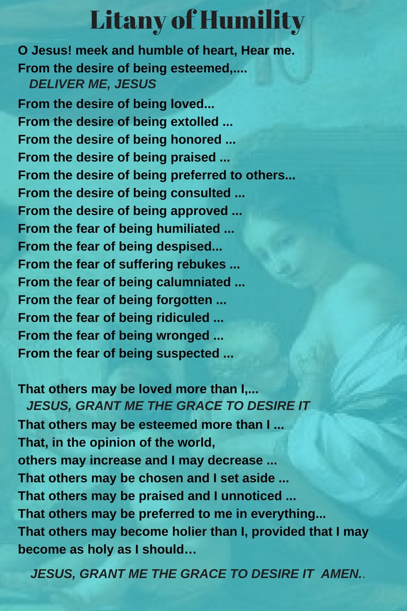 Here’s some of my favorite litanies if you’re looking for some to try out: