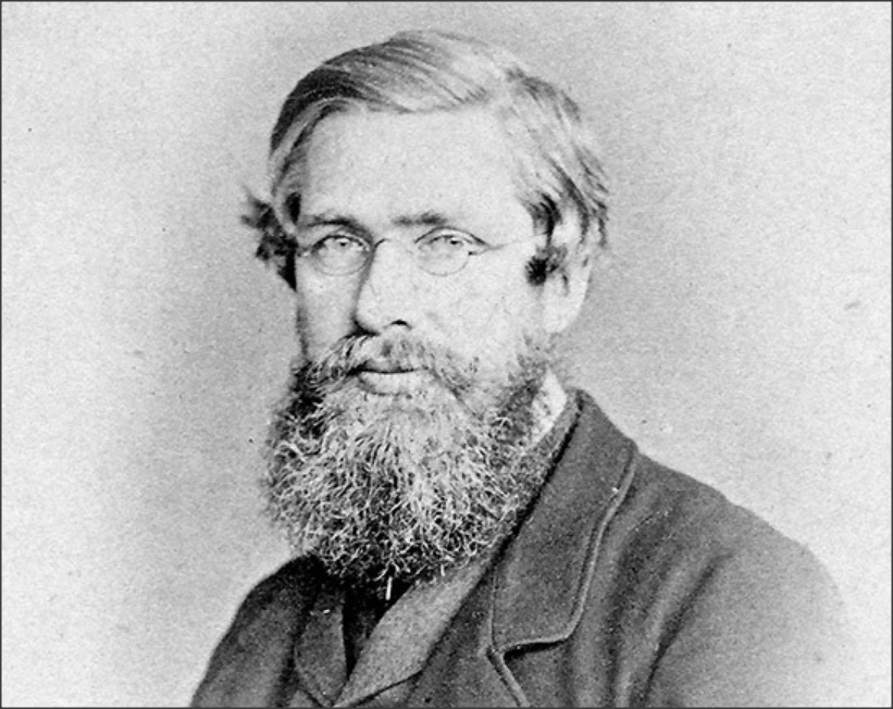 Alfred Russel Wallace (1823-1913) to the discomfort of many contemporaries, was a spiritualist.He believed that natural selection could not explain the human intellect, and that the human spirit persisted after death.