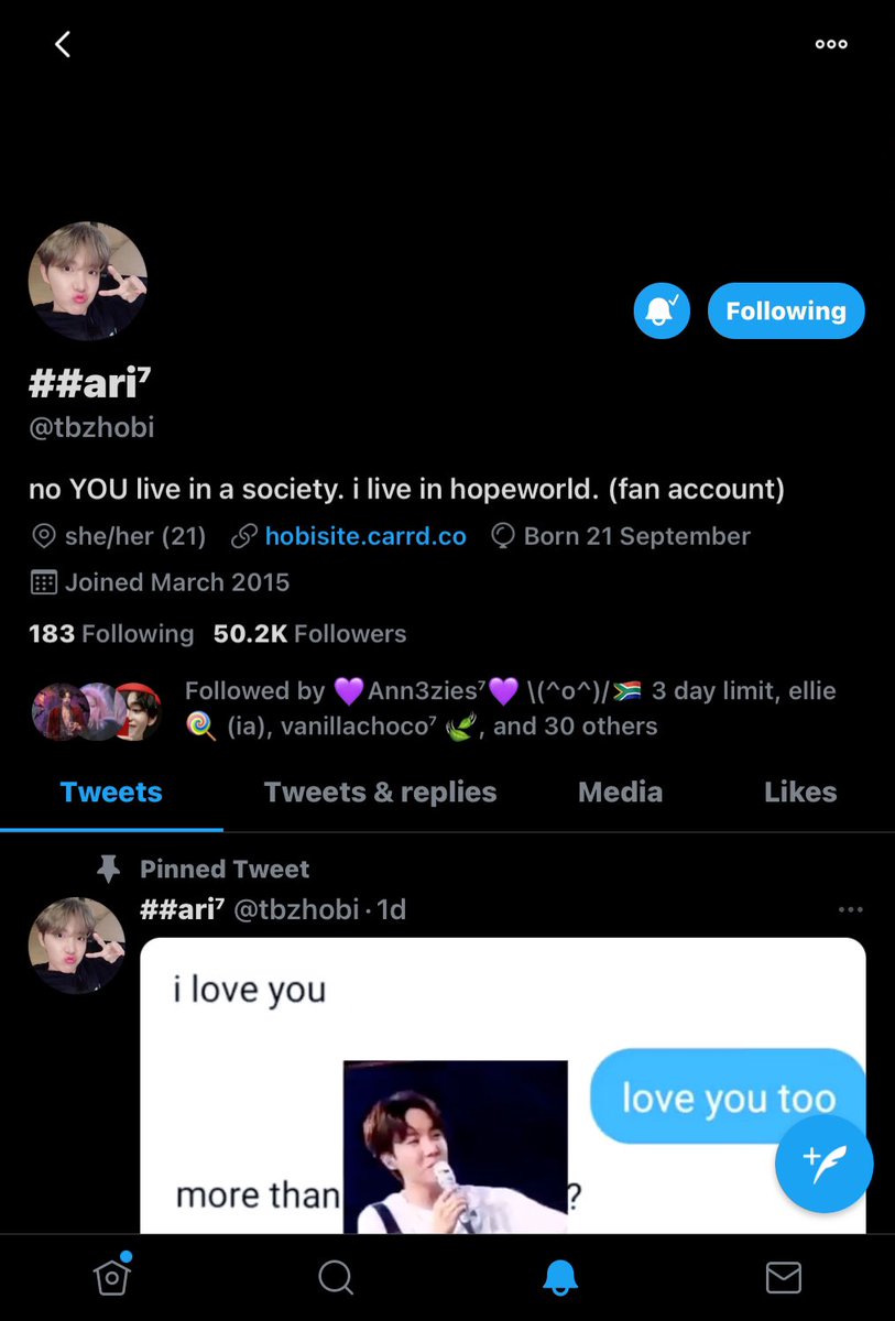 syadillll's tweet photo. @tbzhobi donee💜💜 https://t.co/u1jJO0ZzrZ