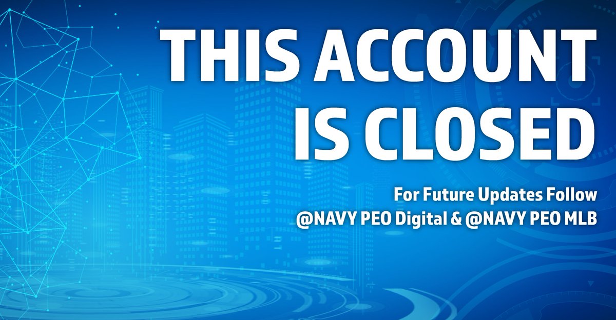 NAVY PEO EIS tweet media