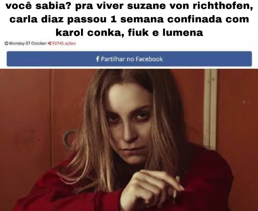 curiosidade pra quem gosta da carla diaz!