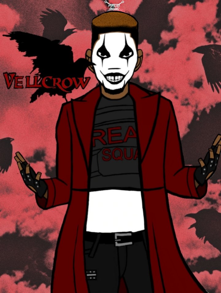 Malik_Nova96's tweet photo. "Vellcrow"
Artist: @Ace_Nova96
#art #fanart #originalart #digitalart #design #illustration #drawing #digitaldrawing #sketch #digitalartist #graphicart #scottpilgrim #vellcrow #thecrow #Realsquad215 #crow #vellcrowart #vellcrowfanart
Please tag @RealSquad215 https://t.co/0htVbcHQqT