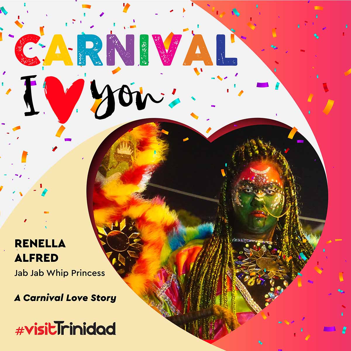exploretrinidad's tweet image. Carnival, I Love You 🇹🇹♥️ by Renella Alfred (Thread)

Cover Photo by: Marissa Yung Lee

I’m the daughter of Ronald Alfred, the original Whipmaster. We’re the fourth generation, starting from my great grandfather and originally from South India.