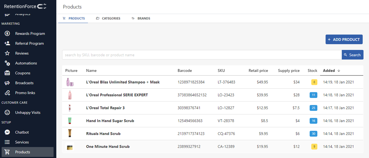 RetentionForce's tweet image. We are excited to share amazing news with you, and yes, we know you've been waiting for it!
Welcome #inventory_management!
Inventory management is about making sure that the right products are in the right place at the right time, and at the right cost 😎
Have you already tried?