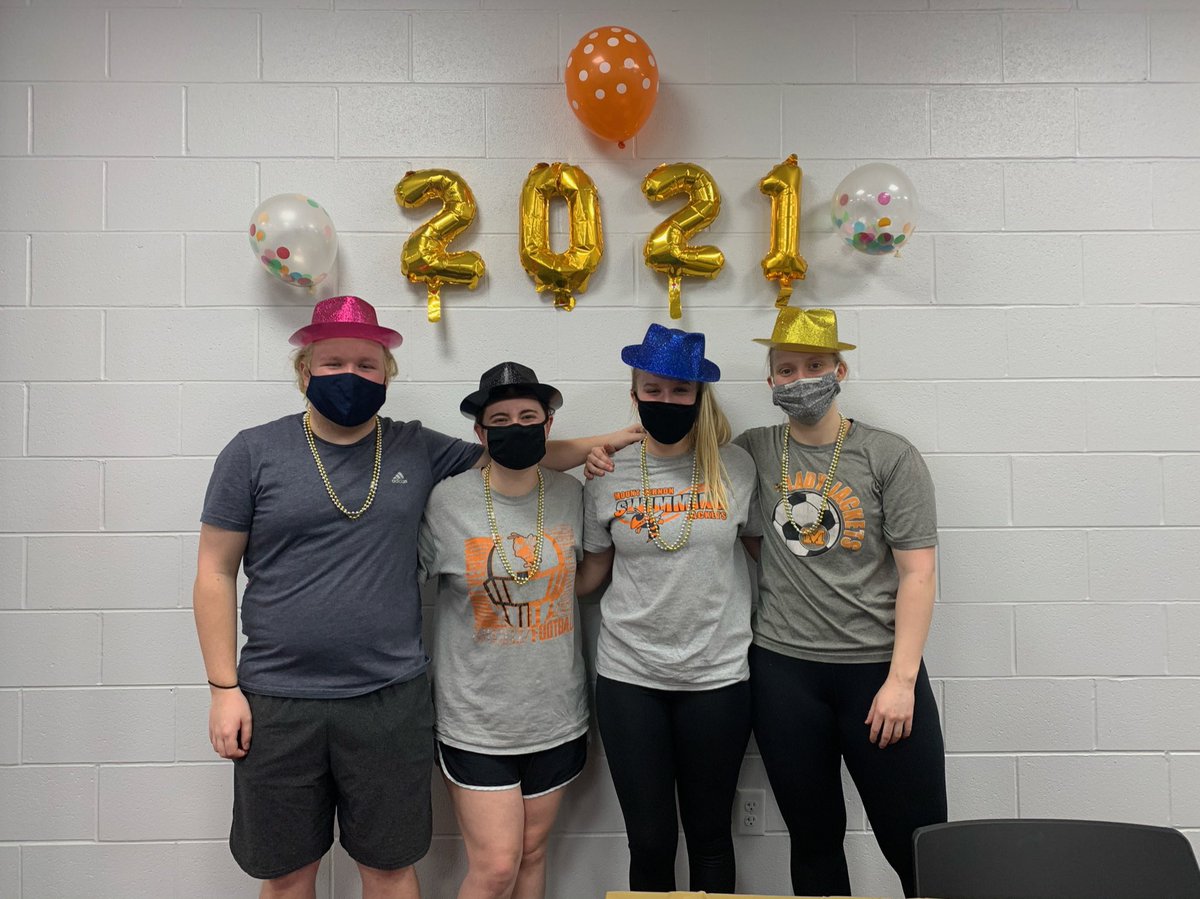 JacketSwimming's tweet photo. 🤩 SENIOR DAY! 🤩

This year has been full of crazy ups and downs - &amp; we’re not done yet! - but one thing has remained constant: our Seniors! 

Kiefer, Kala, Skylar, &amp; Jordan, we are so thankful for your dedication, work ethic, goofy and loud personalities, &amp; leadership! https://t.co/CgMv7G4kTX