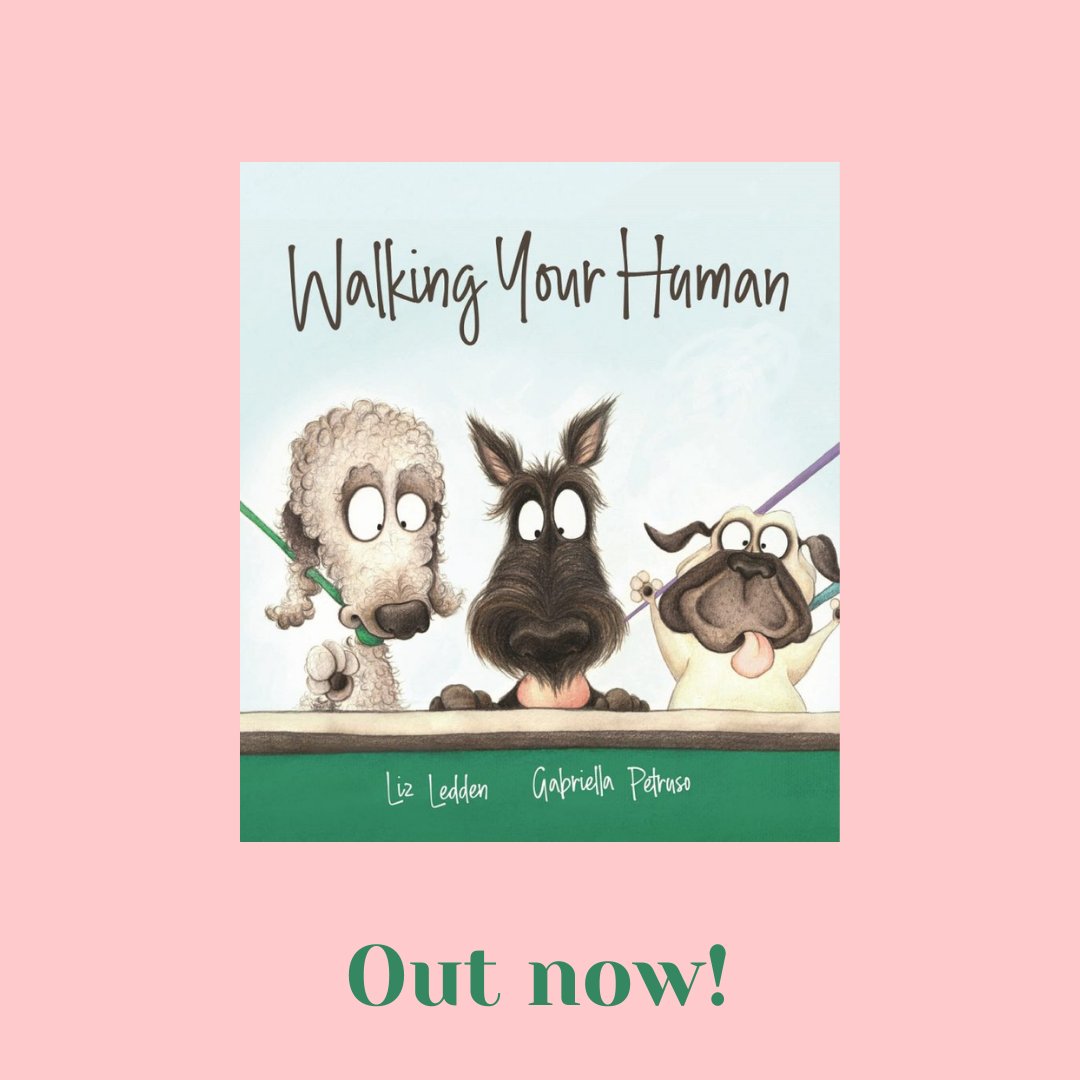 My new picture book is out today! #walkingyourhuman features a cast of sassy dogs who know *all* the best things to do on a walk. Illustrated by #GabriellaPetruso and published by <a href="/LarrikinH/">Larrikin House</a>🐾#picturebooks #loveozkidlit