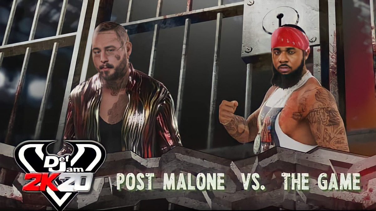 BigRighteous's tweet photo. #WhoWins #DefJam2K20
@WWEgames #WWE2K20
@PostMalone vs @thegame
https://t.co/41DK9TV0P6 https://t.co/k8e4NuGLt5