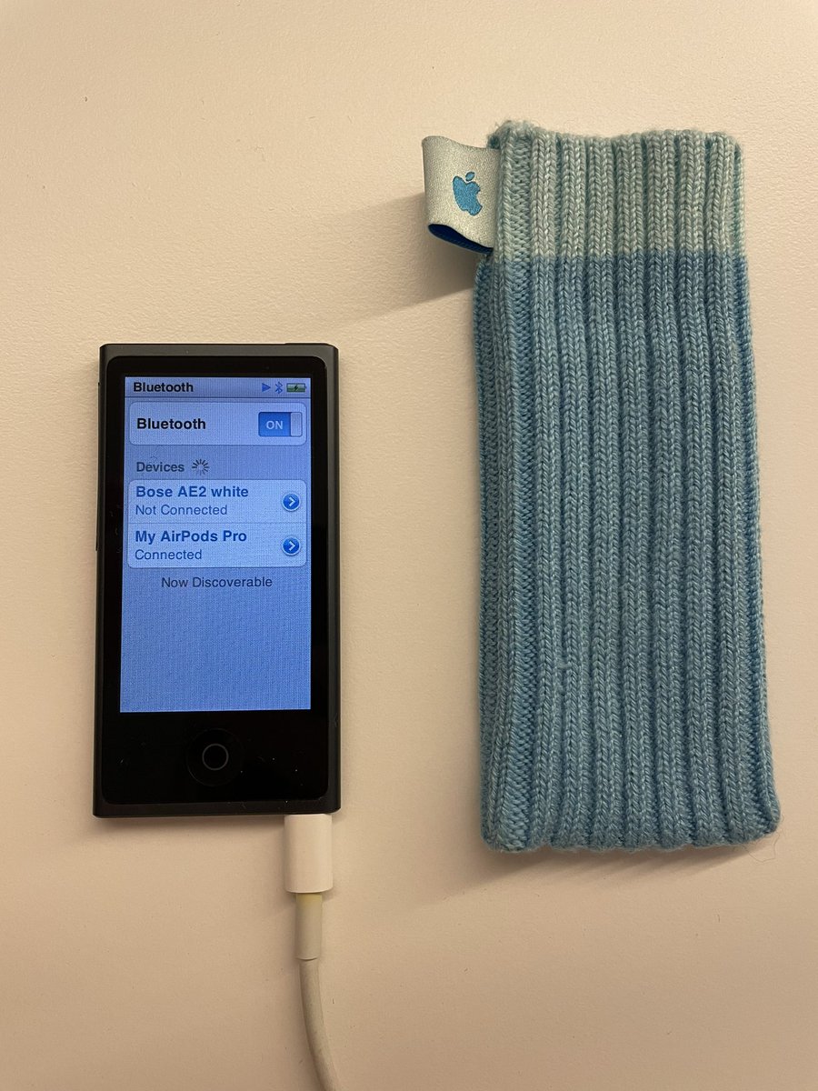 goodfellas's tweet photo. @_inside Cool thing, I just let mine out of the sox and paired AirPods pro. 👌🏼 https://t.co/hbShN1UHen