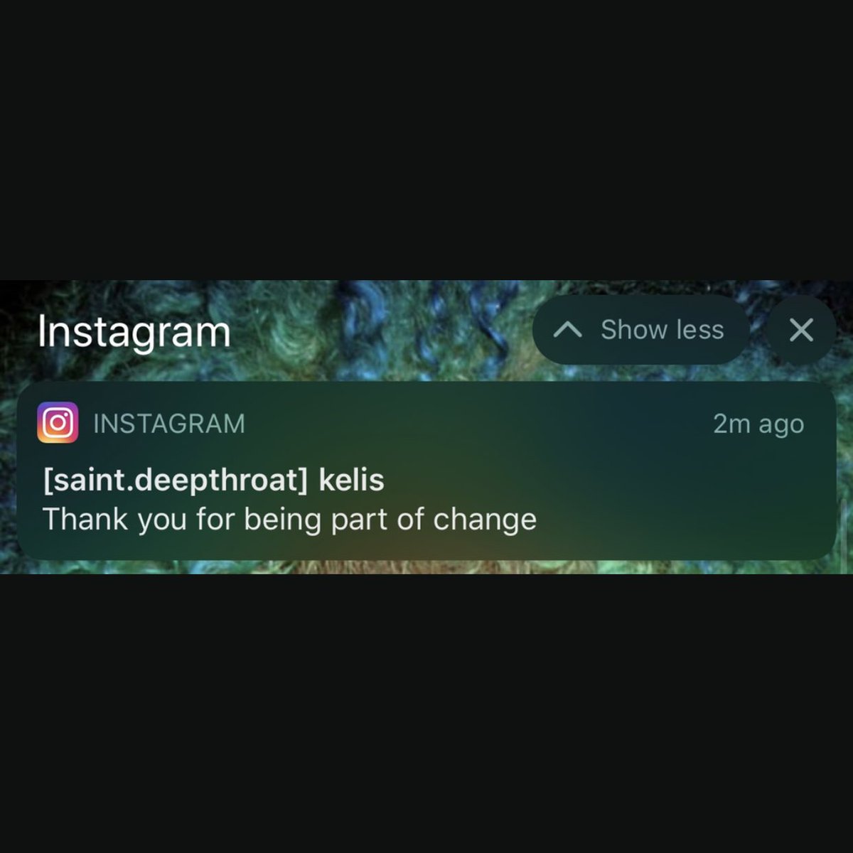 this is the only dm that will matter to me