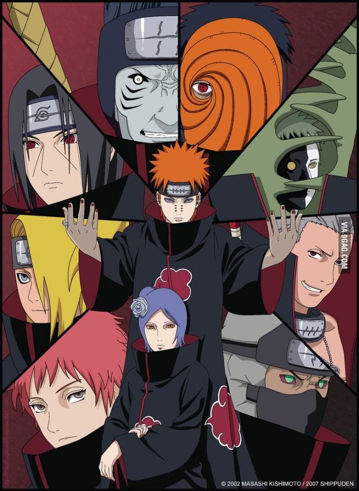 𝚄𝚙𝚒𝚕𝙳𝚘𝚠𝚗 🎃 on X: 5. ¿Akatsuki favorito?   / X