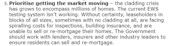 Also, they have evidently not yet worked out an easy way out of the EWS/mortgage freeze debacle beyond just saying 'this shouldn't happen'. But I can't go particularly hard on them for that, because I don't have any better ideas and neither does anyone else