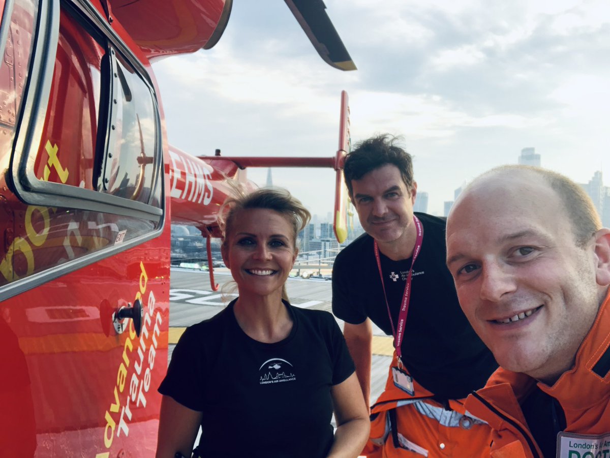 People often ask what the best thing is I’ve seen. I ignore them. The best thing is the relationship with your team mate - the paramedics.The  @Ldn_Ambulance APPs &  @LDNairamb HEMS Paramedics have extreme clinical acumen and unrivalled communication skills. Awesome team.