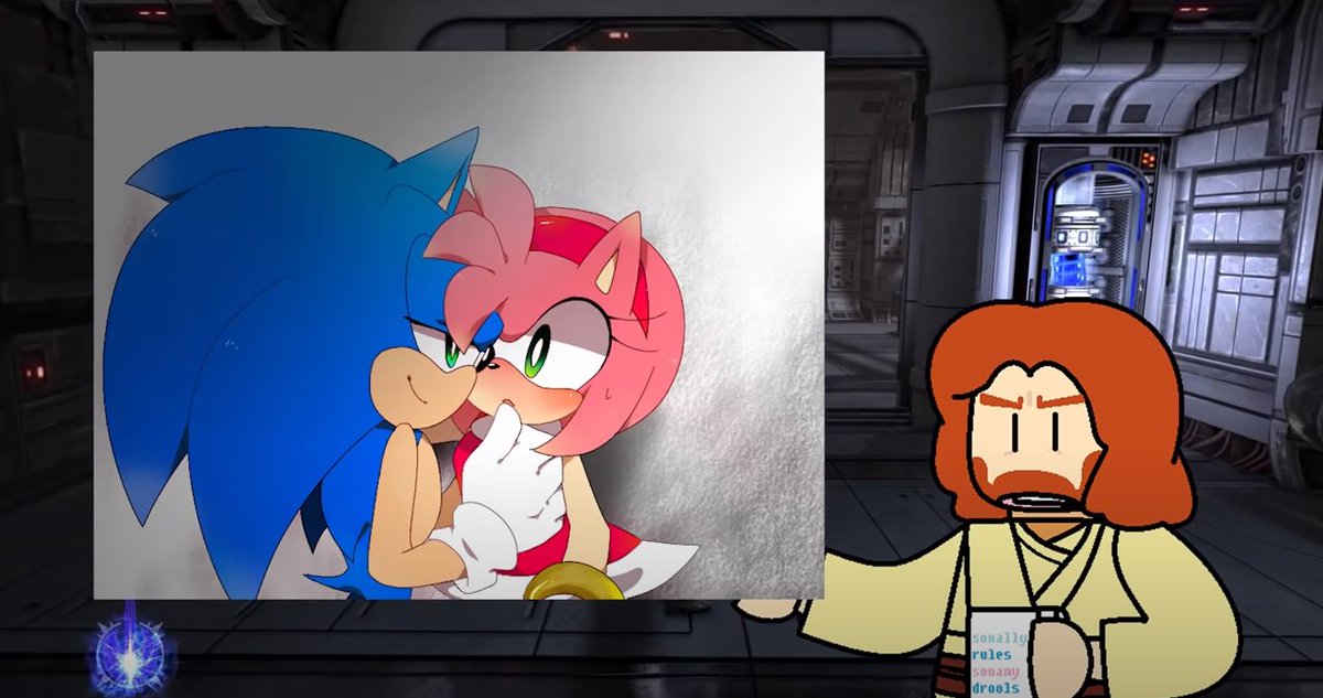 Constantly taking Sonamy artwork that real-life people sent hours and hours of their time and effort into making, only to use it to shit all over an entire fanbase for hundreds and thousands of people to see. What a sick cunt.