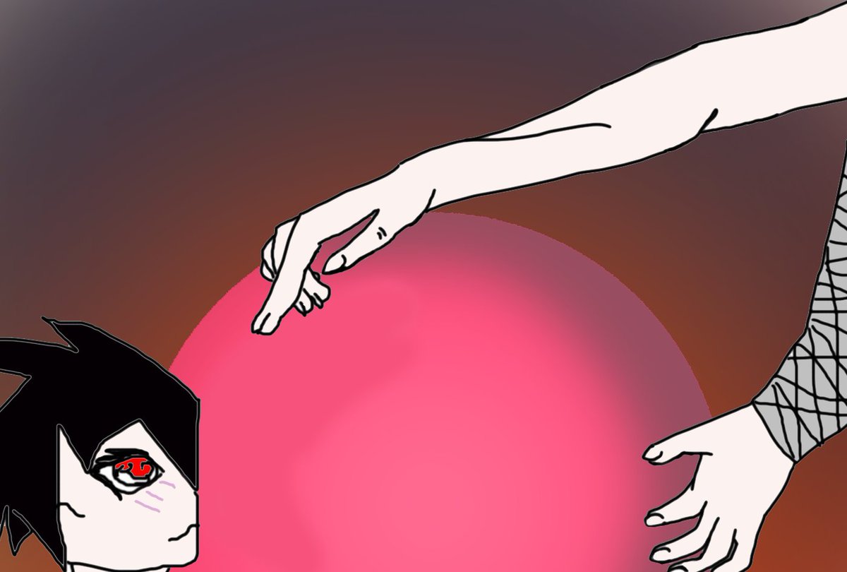 RafaGar25358917's tweet photo. Desenho aleatório que fiz, com fundo que fiz e perdi pq mesclei com o desenho ;-; https://t.co/ICBfULFfYf