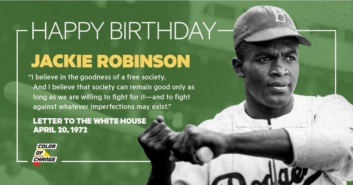 Happy Birthday Jackie Robinson