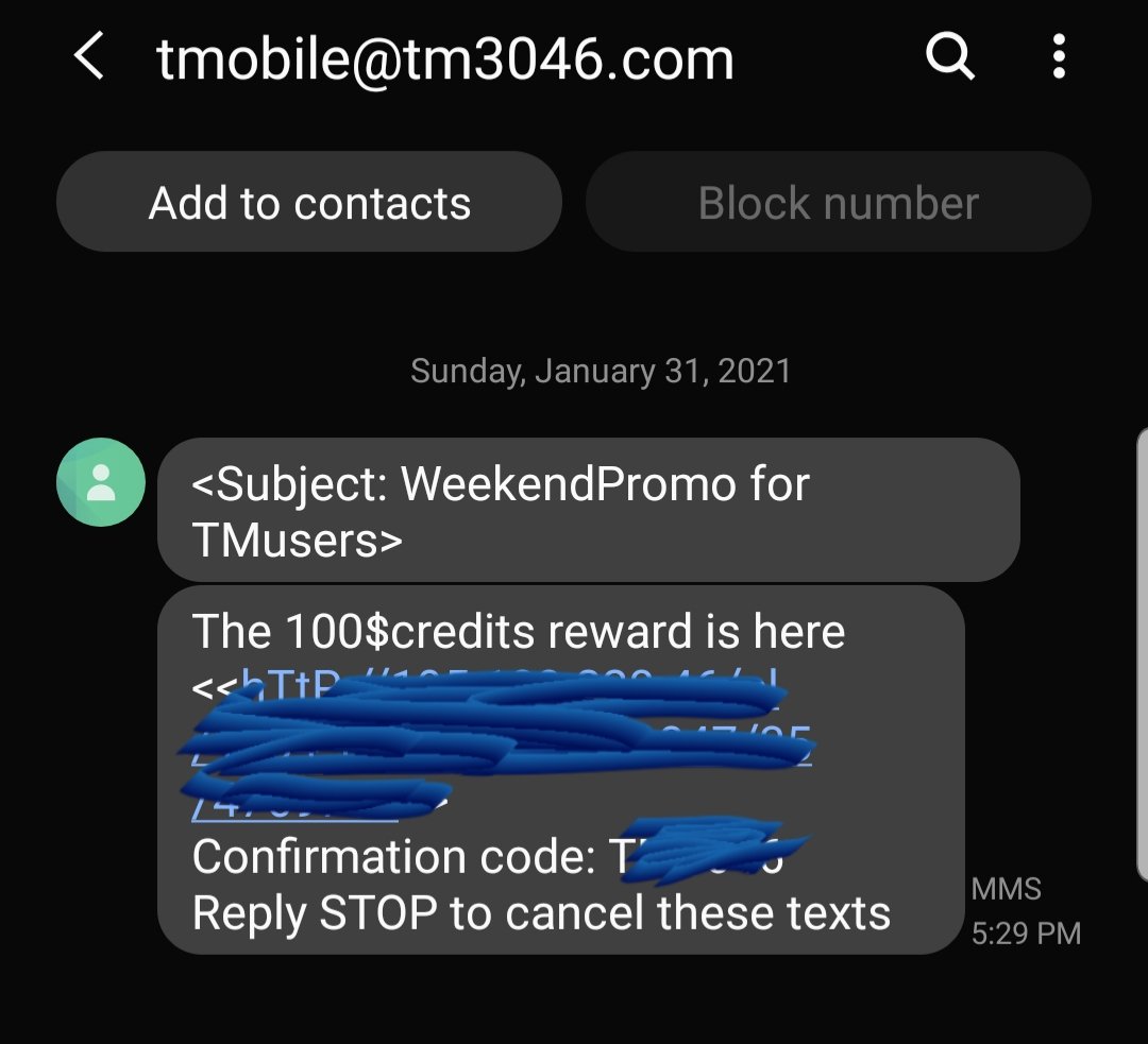 redsky_ck's tweet photo. @TMobileHelp is this real? https://t.co/sDBlh6LROu