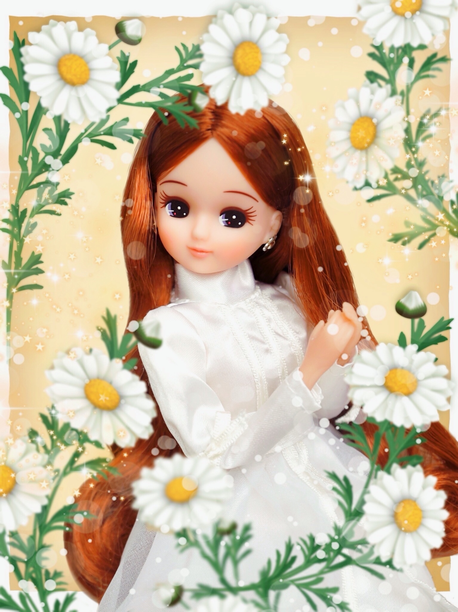 リカちゃん 公式 No Twitter 今月のお花は マーガレット 白くて美しい花びらが特徴で ギリシャ語では 真珠 を意味するんだって 花言葉は 恋を占う あなたの恋の行方を占ってみてはどうかしら うふふ リカのお花ものがたり T Co