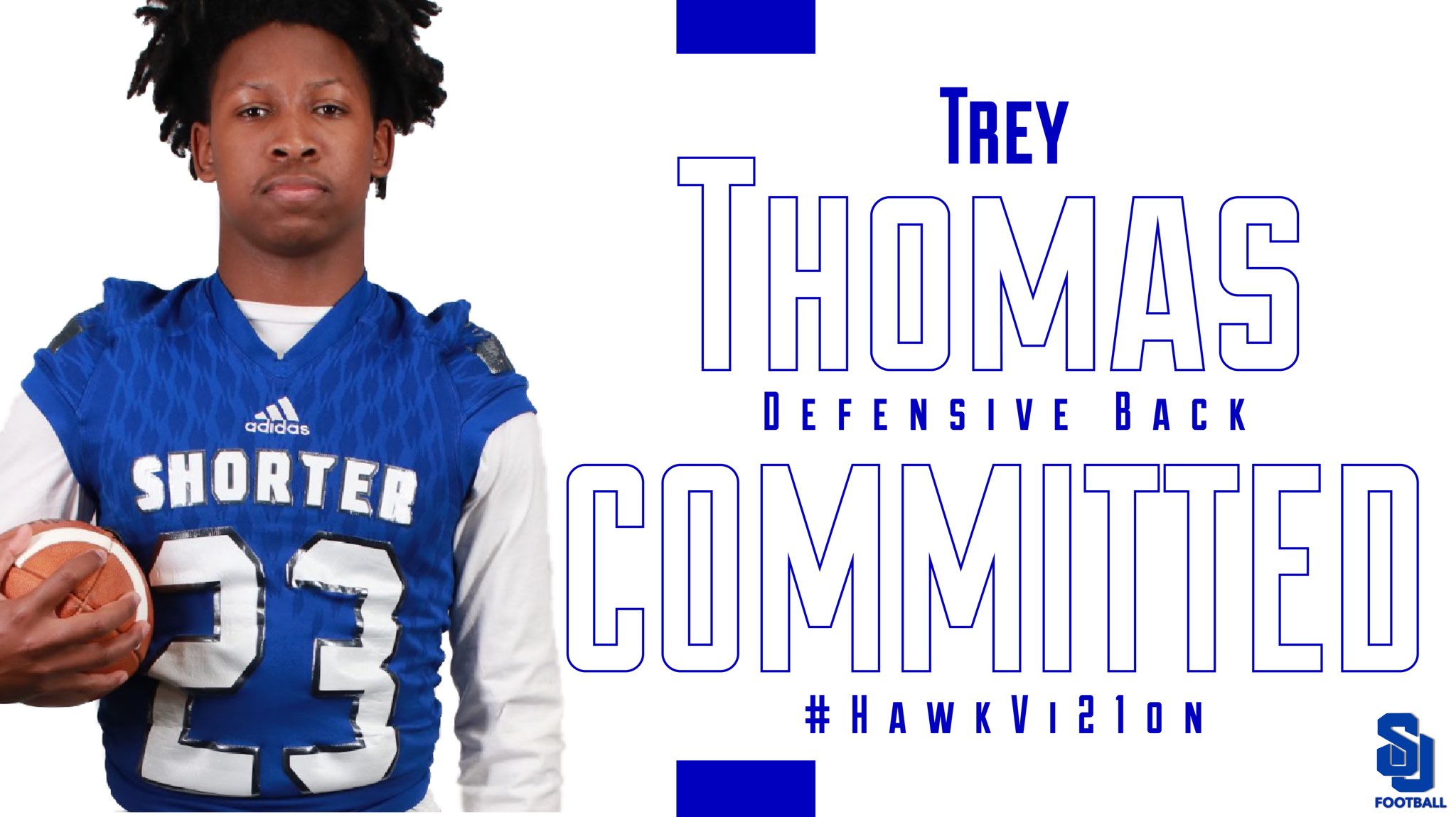 Trey Thomas - Football - Shorter University Athletics