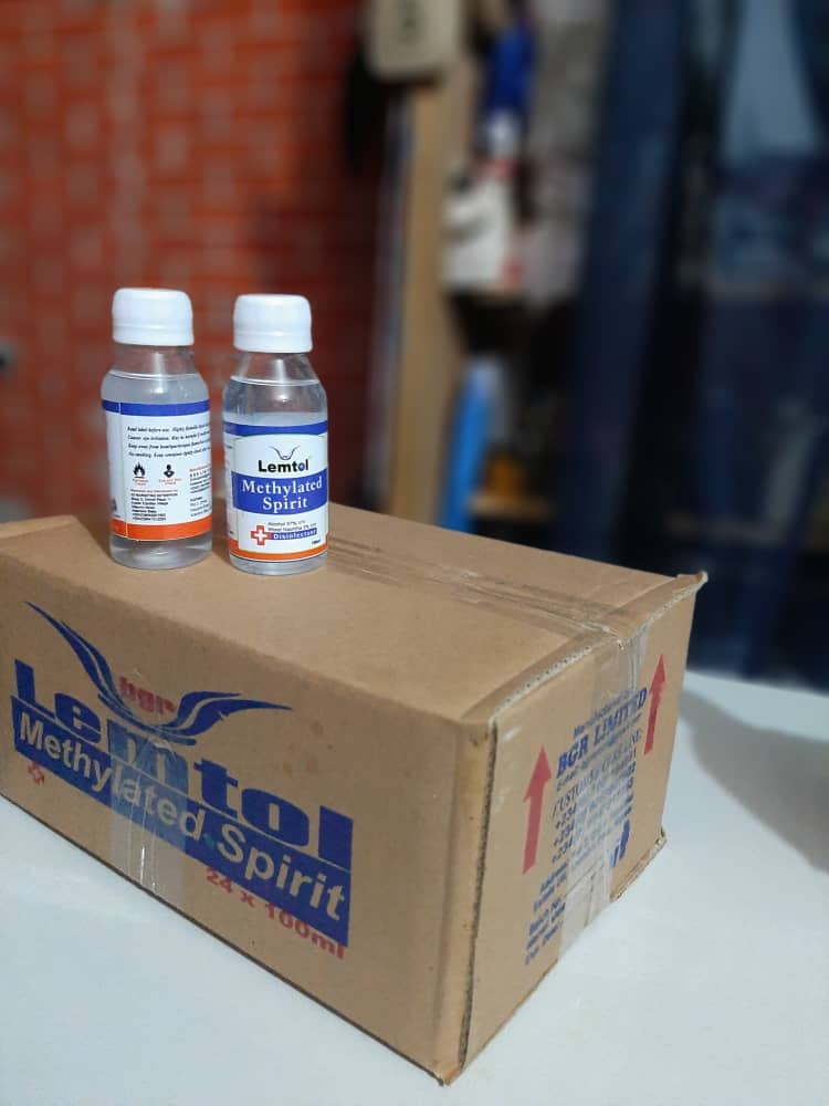 Dim___P's tweet photo. Happy new month my people.

We are glad to launch our first production into market. It is a Methylated Spirit that has been produced in better standard, and carefully packaged to suit all external body disinfectant needs.

Please retweet to help us reach more customers. https://t.co/uKJD2u2z6S