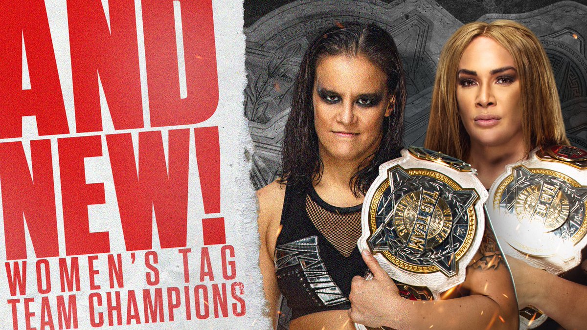 Shayna Baszler & Nia Jax Win Women's Tag Team Titles