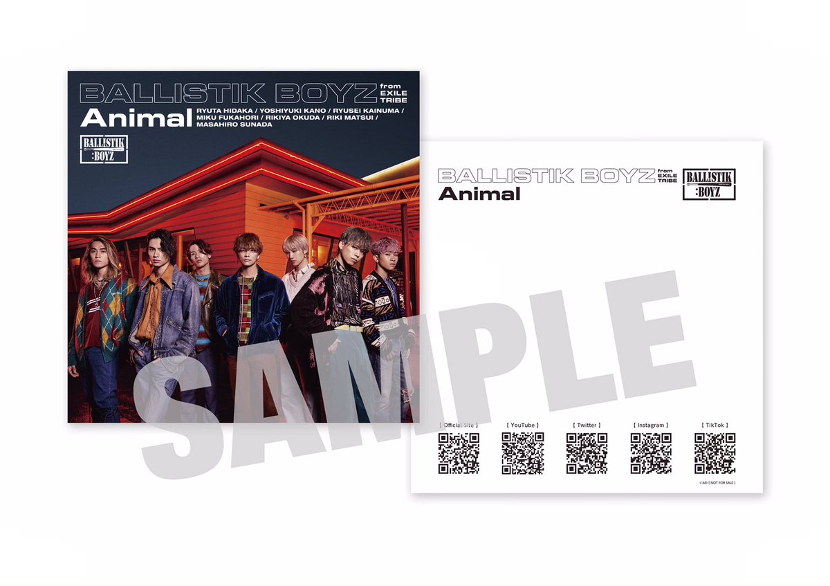 stepone813's tweet photo. #BALLISTIKBOYZ from EXILE TRIBE
11:20頃〜 #砂田将宏 さん登場！

-------------------------
「Animal」サイン入り
ジャケット2枚プレゼント✌️
-------------------------

【応募方法】
@stepone813 フォロー
本投稿をRT！

当選者はエンディングで発表！

#jwave #stepone813 https://t.co/ZUgE1xLi7Q