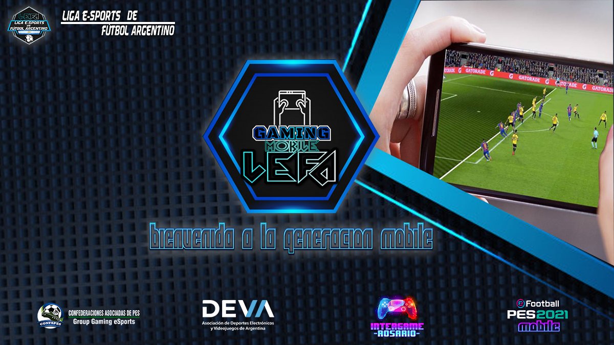 Se acerca la liga Mobile de PES, por que en LEFA rompemos fronteras <a href="/officialpes/">officialPES - Inactive</a>