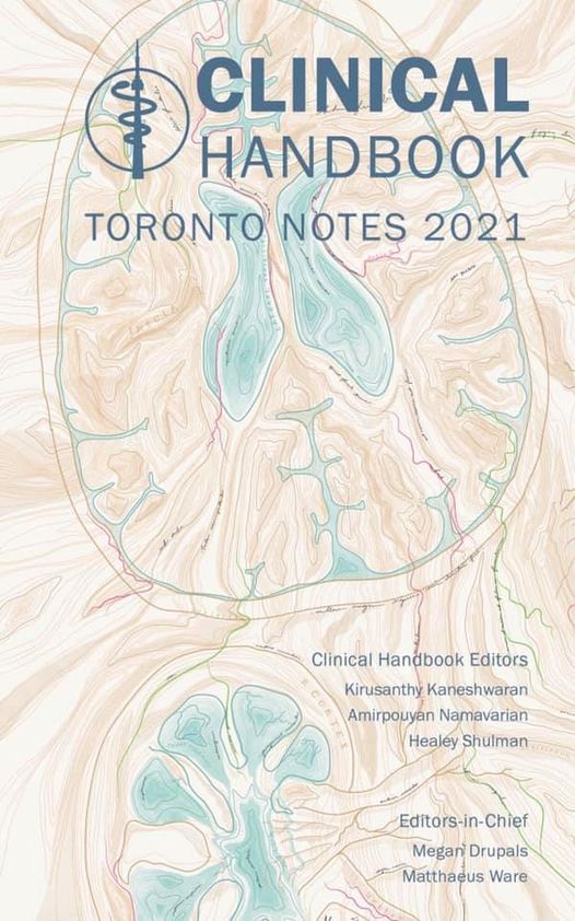 TorontoNotes21's tweet photo. BIG NEWS for our Toronto Notes customers with older editions! 
For the first time ever, we are now offering the Toronto Notes 2021 Clinical Handbook as a stand-alone purchase, which will also be available for bulk orders

Purchase them now at https://t.co/sb6xQCEWVO https://t.co/r0hAiE0Obh